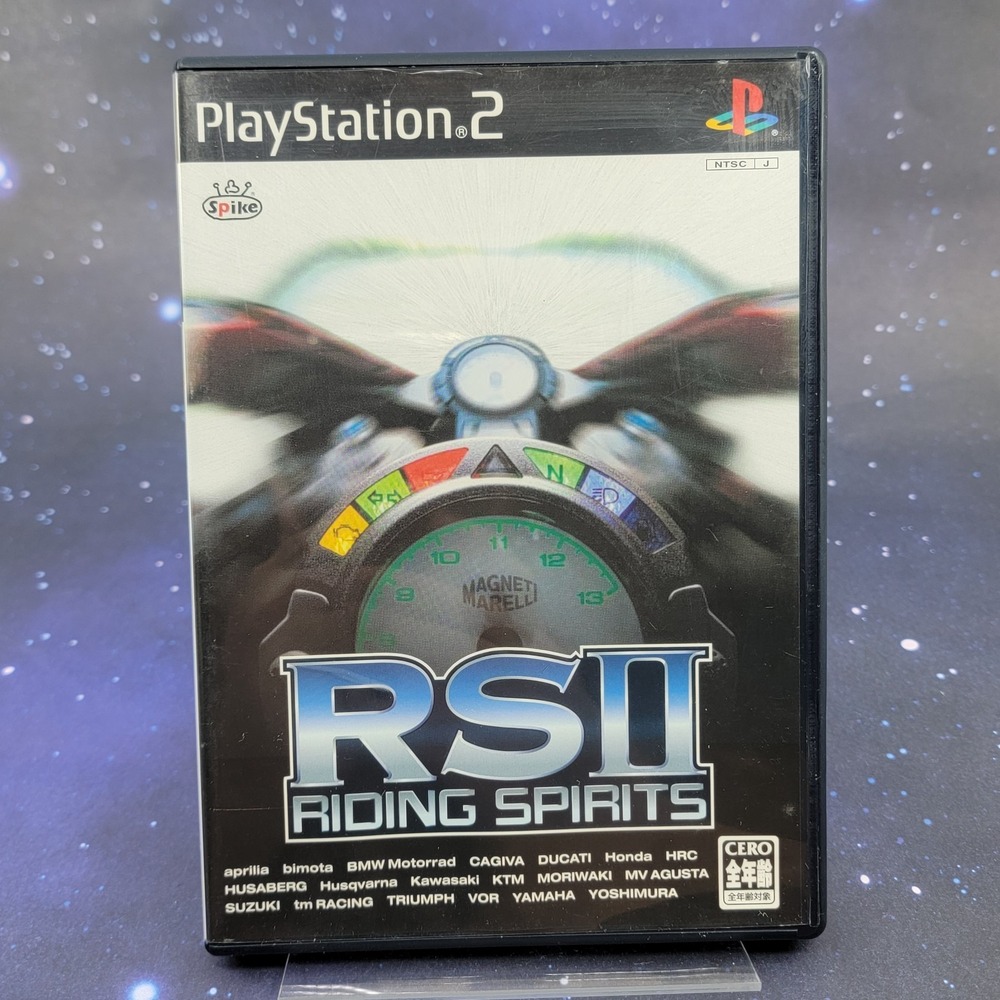 Riding Spirits II (Sony PlayStation 2) Japanese PS2 Video Game CIB Complete 1470